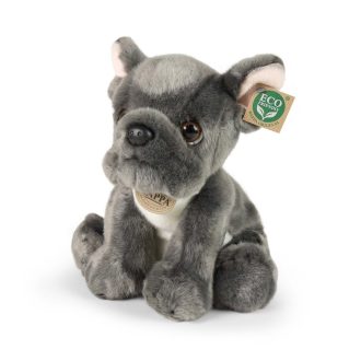 Rappa Plüss ülő francia bulldog 26 cm ECO-FRIENDLY - JátékManufaktúra
