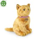 Rappa Plüss barna cica 25 cm ECO-FRIENDLY - JátékManufaktúra