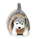 Rappa Plüss husky szállítóboxban 13 cm ECO-FRIENDLY - JátékManufaktúra