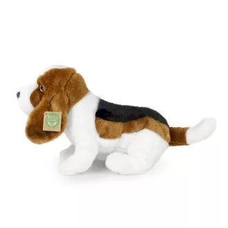 Rappa Plüss basset 32 cm ECO-FRIENDLY - JátékManufaktúra