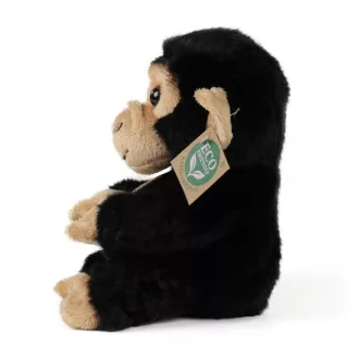 Rappa - Plüss csimpánz (ülő) 18 cm, ECO-FRIENDLY - JátékManufaktúra