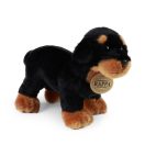Rappa - Rottweiler kutya plüss 18 cm ECO-FRIENDLY - JátékManufaktúra
