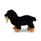 Rappa - Rottweiler kutya plüss 18 cm ECO-FRIENDLY - JátékManufaktúra