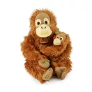 Rappa Plüss orangután kicsinyével 28 cm ECO-FRIENDLY - JátékManufaktúra