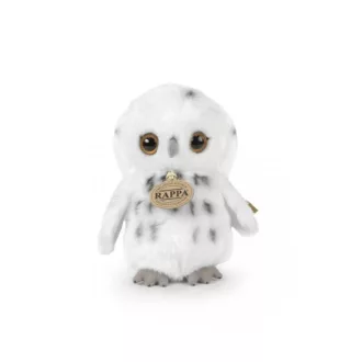 Rappa Plüss fehér bagoly 18 cm ECO-FRIENDLY - JátékManufaktúra