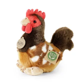 Rappa - Plüss tyúk 18 cm, ECO-FRIENDLY - JátékManufaktúra