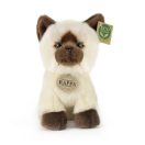 Rappa Plüss sziámi macska 18 cm ECO-FRIENDLY - JátékManufaktúra