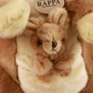 Rappa - Plüss kenguru kölyökkel 37 cm ECO-FRIENDLY - JátékManufaktúra