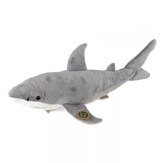 Rappa Plüss fehér cápa 51 cm ECO-FRIENDLY - JátékManufaktúra