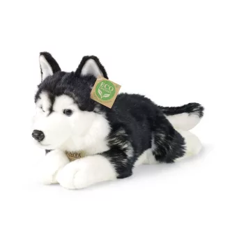 Rappa Plüss husky 36 cm ECO-FRIENDLY - JátékManufaktúra