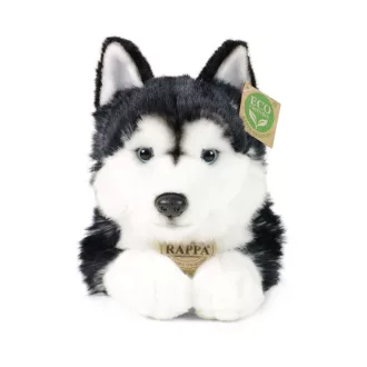 Rappa Plüss husky 36 cm ECO-FRIENDLY - JátékManufaktúra