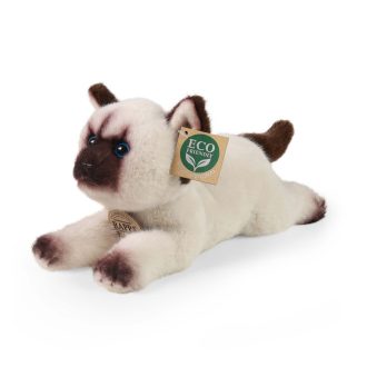 Rappa Plüss fekvő himalájai macska 20 cm ECO-FRIENDLY - JátékManufaktúra