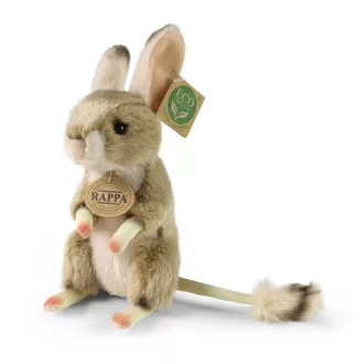 Rappa Plüss ugróegér 16 cm ECO-FRIENDLY - JátékManufaktúra
