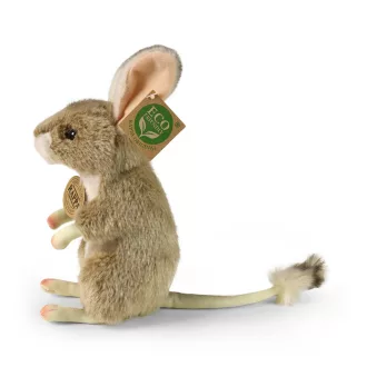 Rappa Plüss ugróegér 16 cm ECO-FRIENDLY - JátékManufaktúra