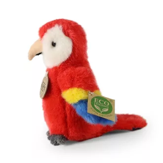 Rappa Plüss vörös ara papagáj 16 cm ECO-FRIENDLY - JátékManufaktúra