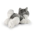 Rappa Plüss fekvő husky 20 cm ECO-FRIENDLY - JátékManufaktúra