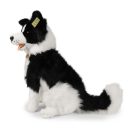 Rappa Plüss ülő border collie 40 cm ECO-FRIENDLY - JátékManufaktúra