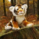 Rappa Plüss tigris 33 cm ECO-FRIENDLY - JátékManufaktúra