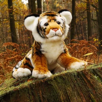 Rappa Plüss tigris 33 cm ECO-FRIENDLY - JátékManufaktúra