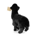 Rappa Plüss fekete alpaka 23 cm ECO-FRIENDLY - JátékManufaktúra