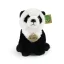 Rappa Plüss ülő panda 23 cm SOFT COLLECTION, ECO-FRIENDLY - JátékManufaktúra