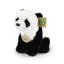 Rappa Plüss ülő panda 23 cm SOFT COLLECTION, ECO-FRIENDLY - JátékManufaktúra
