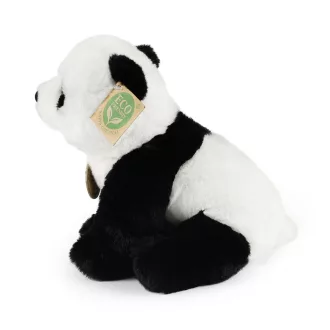 Rappa Plüss ülő panda 23 cm SOFT COLLECTION, ECO-FRIENDLY - JátékManufaktúra