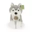 Rappa Plüss ülő husky 23 cm SOFT COLLECTION, ECO-FRIENDLY - JátékManufaktúra