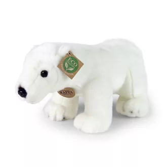 Rappa plüss jegesmedve álló 30 cm ECO-FRIENDLY - JátékManufaktúra
