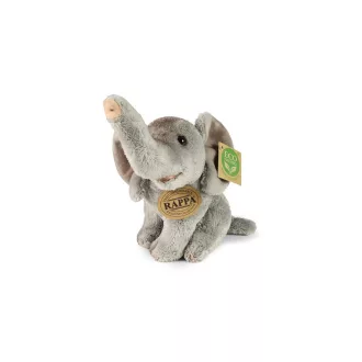 Rappa - Elefánt ülő plüss 15 cm ECO-FRIENDLY - JátékManufaktúra