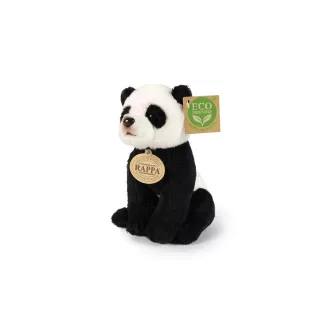 Rappa - Panda ülő plüss 15 cm ECO-FRIENDLY - JátékManufaktúra