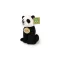 Rappa - Panda ülő plüss 15 cm ECO-FRIENDLY - JátékManufaktúra