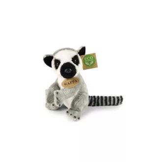 Rappa - Lemur ülő plüss 15 cm ECO-FRIENDLY - JátékManufaktúra