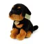 Rappa plüss kutya rottweiler 30 cm ECO-FRIENDLY - JátékManufaktúra