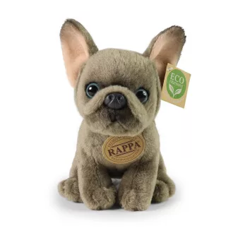 Rappa Plyšový pes francúzsky buldoček 18 cm ECO-FRIENDLY