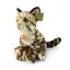 Rappa  Plüss ocelot 27 cm ECO-FRIENDLY