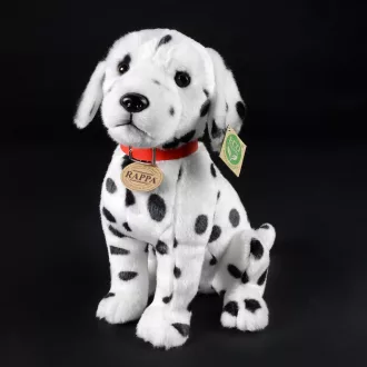 Rappa  Plüss dalmata kutya nyakörvvel 30 cm ECO-FRIENDLY