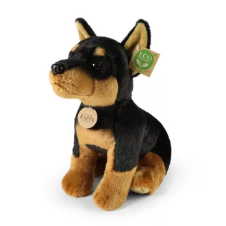 Rappa  Plüss dobermann kutya 30 cm ECO-FRIENDLY