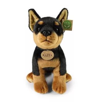 Rappa  Plüss dobermann kutya 30 cm ECO-FRIENDLY