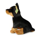 Rappa  Plüss dobermann kutya 30 cm ECO-FRIENDLY