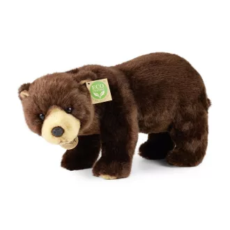 Rappa Barna plüss medve álló 40 cm ECO-FRIENDLY - JátékManufaktúra