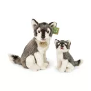 Rappa Plüss farkas kölyökkel 27 cm ECO-FRIENDLY - JátékManufaktúra