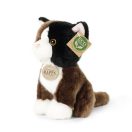 Rappa Plüss háromszínű cica 18 cm ECO-FRIENDLY - JátékManufaktúra