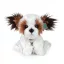 Rappa plüss kutya shih tzu ülő 28 cm ECO-FRIENDLY - JátékManufaktúra