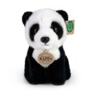 Rappa Plüss ülő panda 18 cm ECO-FRIENDLY - JátékManufaktúra