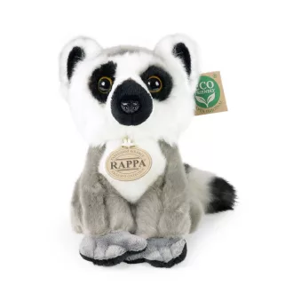 Rappa Plüss ülő maki 18 cm ECO-FRIENDLY - JátékManufaktúra