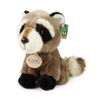 Rappa Plüss ülő mosómedve 18 cm ECO-FRIENDLY - JátékManufaktúra