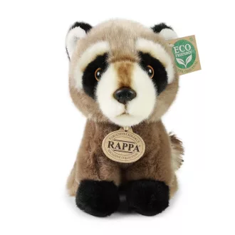 Rappa Plüss ülő mosómedve 18 cm ECO-FRIENDLY - JátékManufaktúra