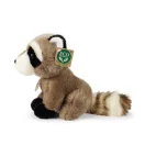 Rappa Plüss ülő mosómedve 18 cm ECO-FRIENDLY - JátékManufaktúra