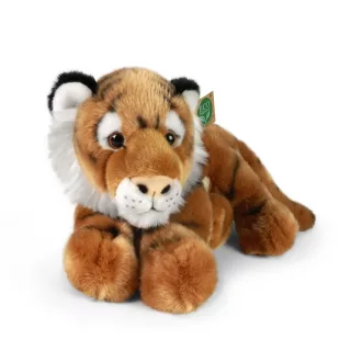 Rappa Plüss fekvő tigris 36 cm ECO-FRIENDLY - JátékManufaktúra